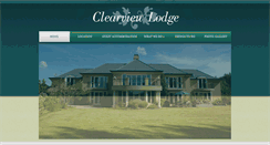 Desktop Screenshot of clearviewlodge.com